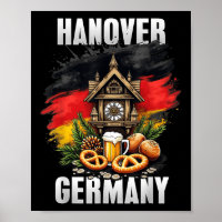 Hannover Deutschland Souvenir German Flag Travel