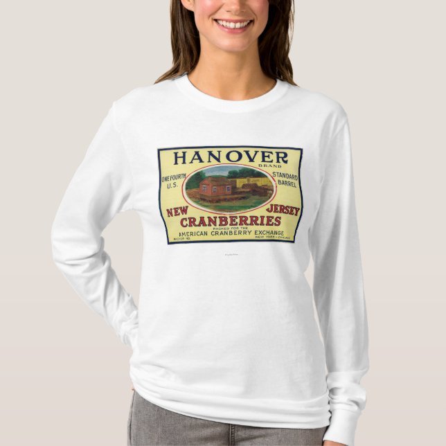 Hannover-Marken-Moosbeeraufkleber T-Shirt (Vorderseite)