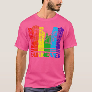 Hannover Pride Hannover LGBT-Geschenk LGBTQ-Suppor T-Shirt