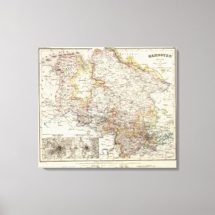 Hannover-Region von Deutschland Leinwanddruck