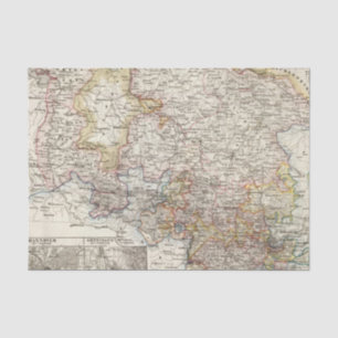 Hannover-Region von Deutschland Seidenpapier