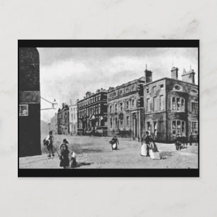 Hannover Street und die Bank of England, um 1850er Postkarte
