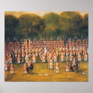 Hannoverian Truppen Poster