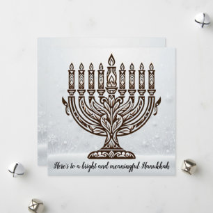 Hannukah Celebration Feiertagskarte