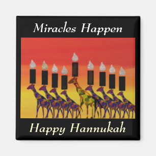 Hannukah Lights Magnet