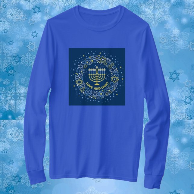 Hannukah Menorah T - Shirt (Von Creator hochgeladen)