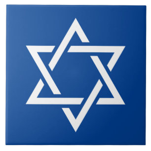 Hannukah Typografie Collage Art Fliese
