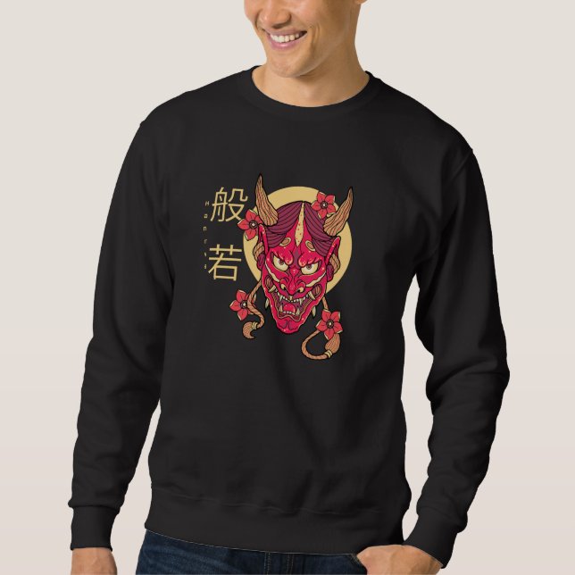 Hannya Mask Sweatshirt (Vorderseite)