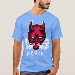 Hannya Oni Demon Japan Aesthetic Edgy Streetwear T-Shirt