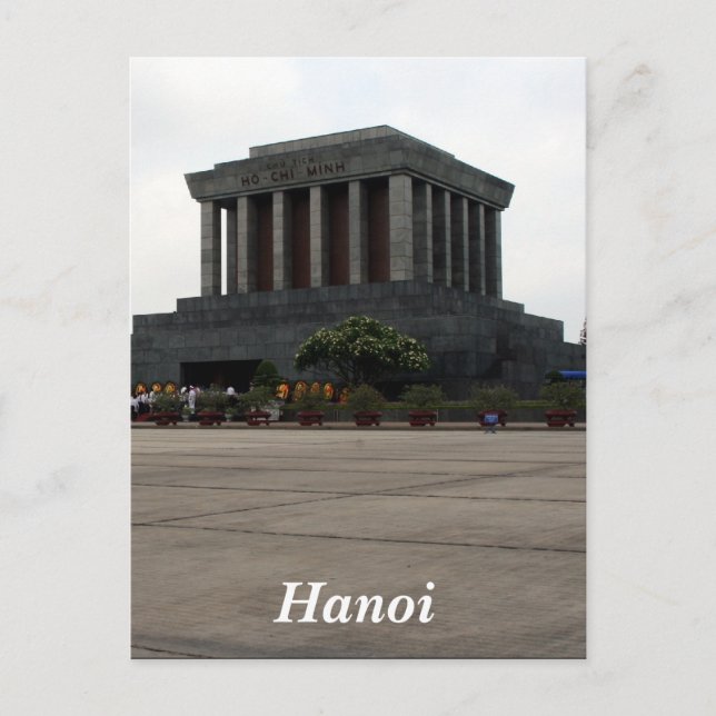 Hanoi-Mausoleum Postkarte (Vorderseite)