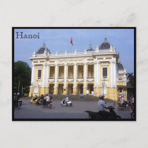 Hanoi Operaverkehr Postkarte
