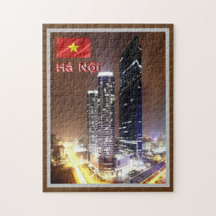 Hanoi - Sehenswürdigkeit Tower by Nigh - Vietnam -