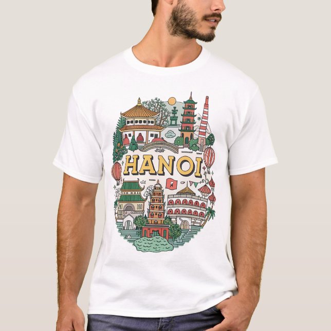 Hanoi T-Shirt (Vorderseite)