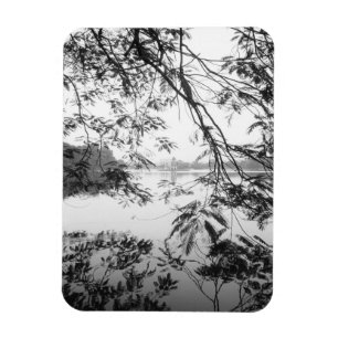 Hanoi Vietnam, Hoan Kiem Lake Blick Magnet