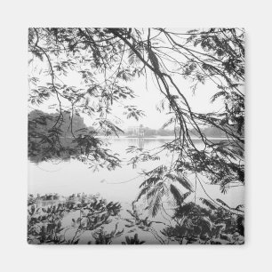 Hanoi Vietnam, Hoan Kiem Lake View Magnet