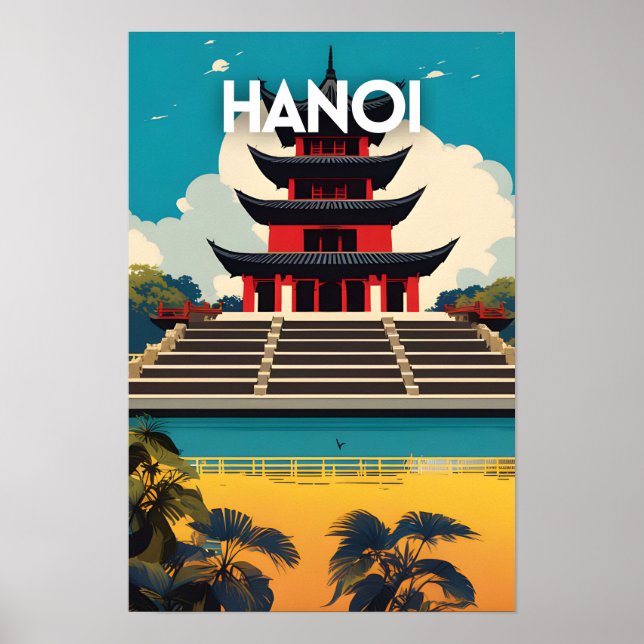 Hanoi Vietnam Poster (Vorne)