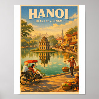 Hanoi Vietnam Reise 2026 Poster