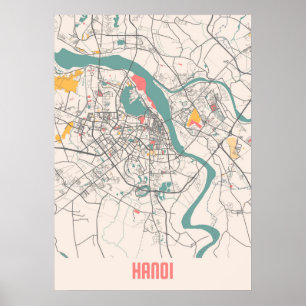 Hanoi - Vietnam - Skihütte Poster
