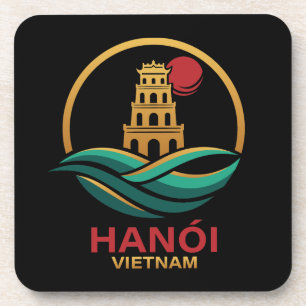 Hanoi Vietnam Südostasien Getränkeuntersetzer