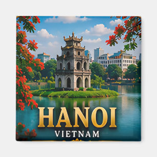 Hanois Seereiz vietnamesisches Erbe Magnet