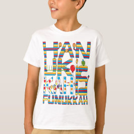 "Hanoukka is Funukkah", T-shirts sans dents pour l