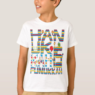 "Hanoukka is Funukkah", T-shirts sans dents pour l