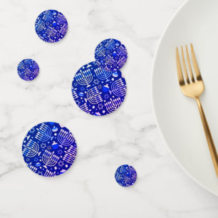 Hanoukka Menorah Table Confetti