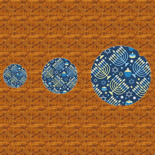 Hanoukka Menorah Table Confetti
