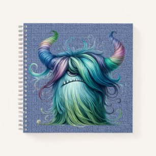 Hans - Carnet de spirale monstre à oeil unique