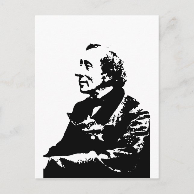 Hans Christlich Andersen Postkarte (Vorderseite)