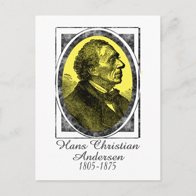 Hans Christlich Andersen Postkarte (Vorderseite)