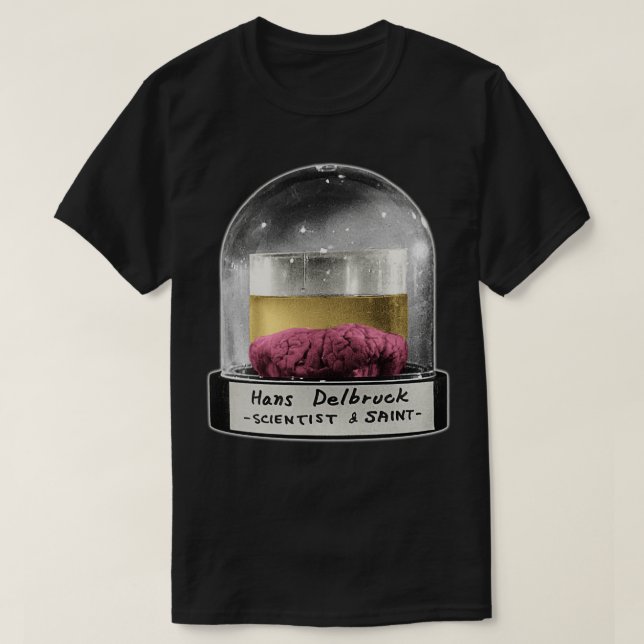 Hans Delbruck Brain Jar T-Shirt (Design vorne)
