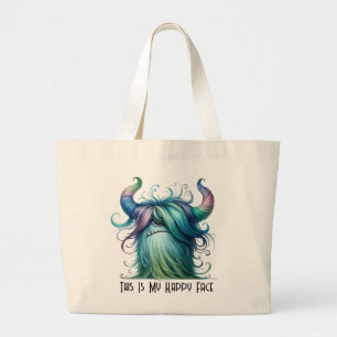 Hans - Ein mit Augen Monster Tote Bag Jumbo Stoffbeutel