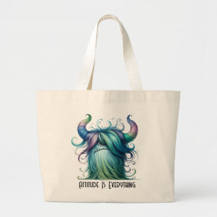 Hans - Ein mit Augen Monster Tote Bag Jumbo Stoffbeutel