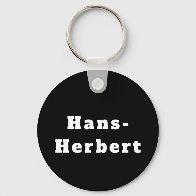 Hans-Herbert Schlüsselanhänger (Vorderseite)