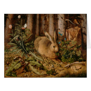 Hans Hoffmann ein Hase im Wald