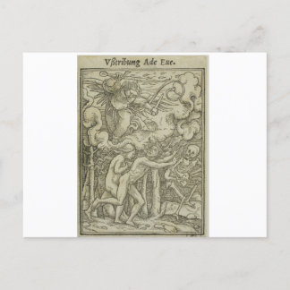 HANS HOLBEIN ADAM UND EVE AUS DEM PARADIES VERTRIE POSTKARTE