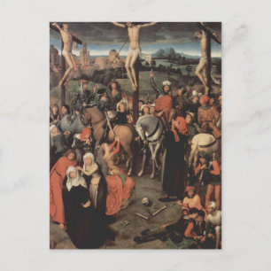 Hans Memling-Altar-Triptychon von der Lübecker Kat Postkarte
