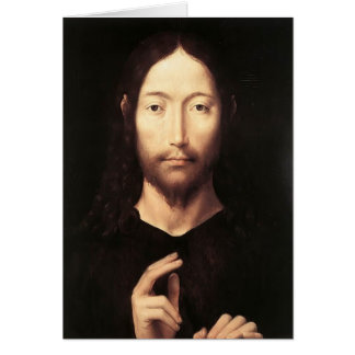 Hans Memling- Christus, der seinen Segen gibt