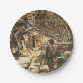 Hansel & Gretel Paper Teller - Klassische Illustra