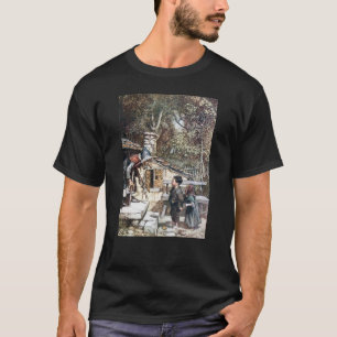 Hansel u. Grethel Treffen die Hexe T-Shirt