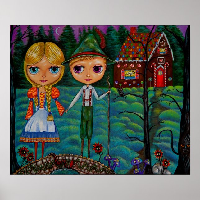Hansel und Gretel Blythe Dolls Poster (Vorne)