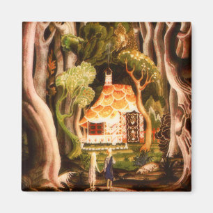 Hänsel und Gretel Märchen Magnet