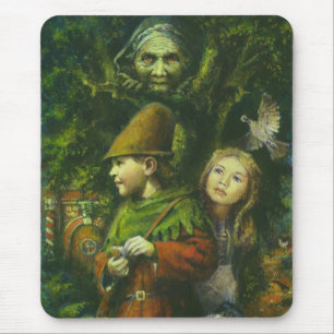 Hänsel und Gretel-Mauspad Mousepad