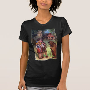 Hansel und Gretel treffen die Hexe T-Shirt