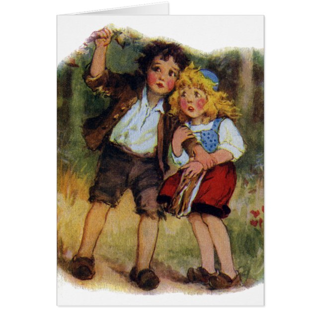 Hansel und Gretel verloren im Holz (Vorne)