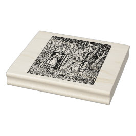 Hansel und Grettel Gummistempel
