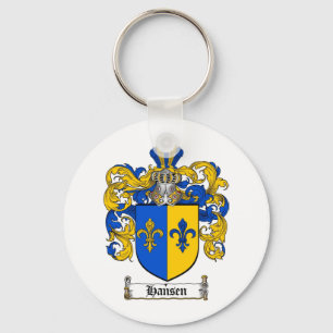HANSEN FAMILIENWAPPEN - HANSEN WAPPEN SCHLÜSSELANHÄNGER