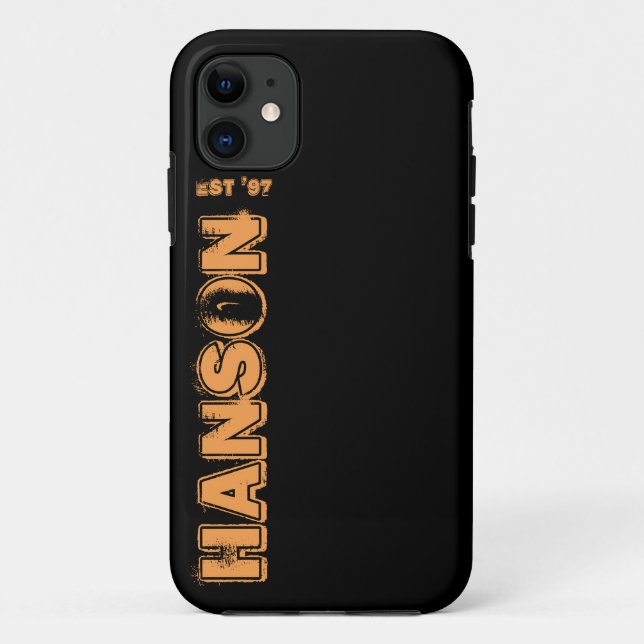 Hanson-Telefon-Abdeckung Case-Mate iPhone Hülle (Rückseite)