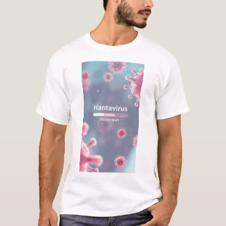 Hantavirus esthétique Microbe Art – T-shirt de sci